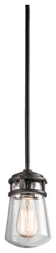 Outdoor Pendant 1-Light, Architectural Bronze