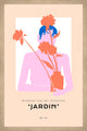 "Jardin No 09" Framed Painting Print, 16x24