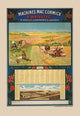 Machines Maccormick - Calendar, 1922 - Canvas Poster 20" x 30"