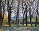 Paul Cezanne Chestnut Trees at the Jas de Bouffan Wall Decal Print
