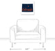 Blue and Orange Colorado Pride 16x16 Canvas Wall Art