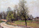 Alfred Sisley Edge of the Forest in Spring Evening Wall Decal Print