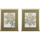 Spring Tree Wall Art, 2-Piece Set