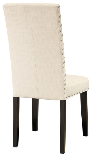 Parcel Dining Fabric Side Chair, Beige