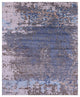 Wool & Silk Abstract Handmade Rug 7' 11" X 9' 11" - Q15795