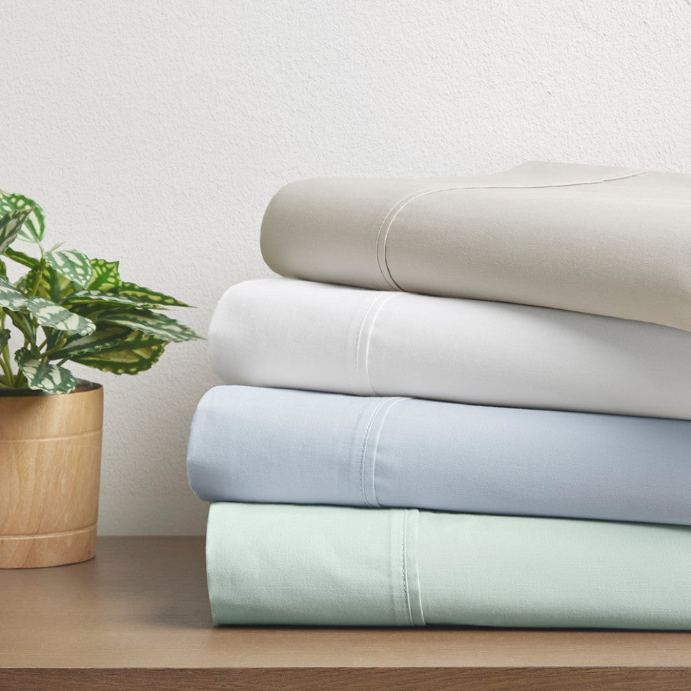Clean Spaces 300TC BCI Cotton Sustainable Sheet Set