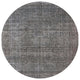 Ahgly Company Indoor Round Mid-Century Modern Area Rugs, 5' Round