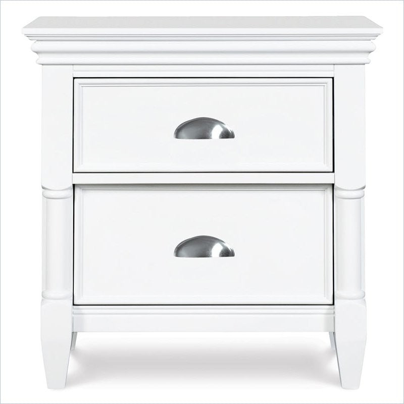 Magnussen Kasey 2-Drawer Nightstand, White