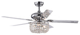 Silver Orchid Campbell Ceiling Fan (remote controlled)