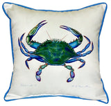 Blue Crab - Male Extra Large Zippered Pillow 22x22