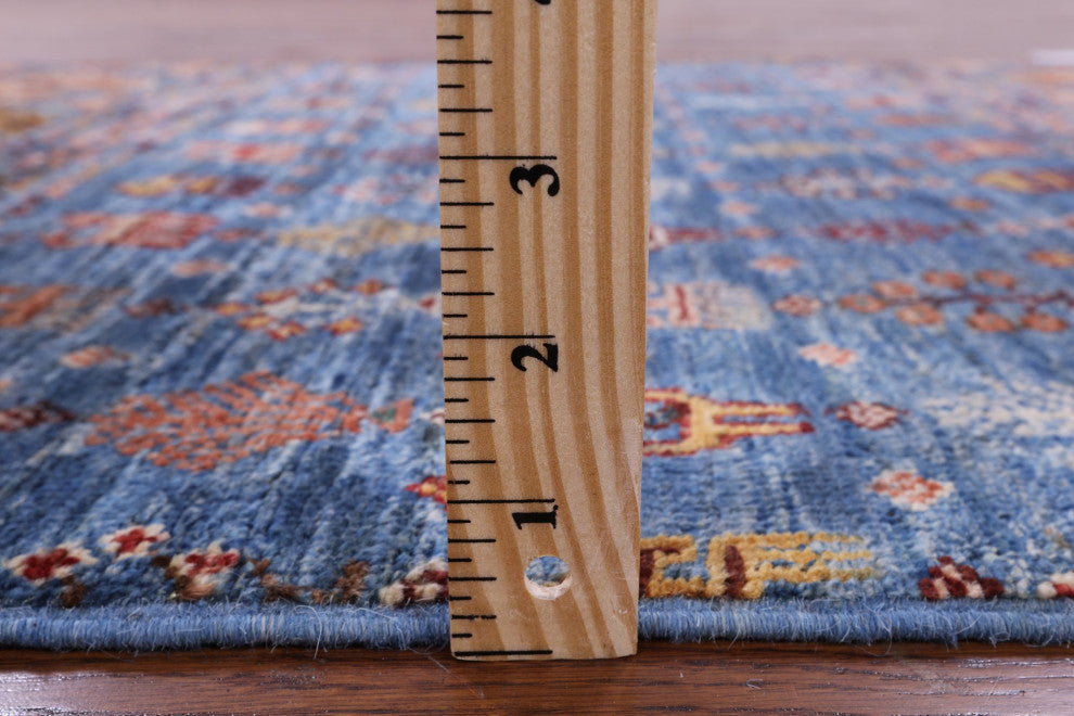 2' 10" X 4' 4" Persian Gabbeh Tribal Hand Knotted Wool Rug Q10072