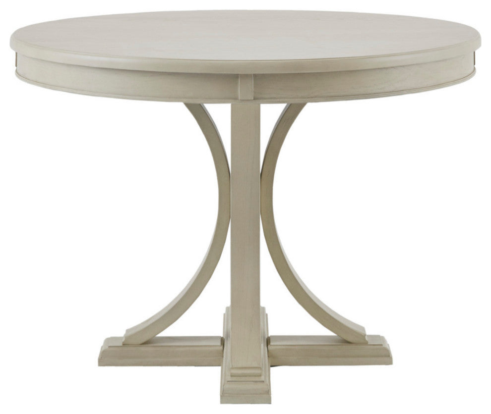 Madison Park Signature Helena Winged Dining Side Chair, Cream, Dining Table