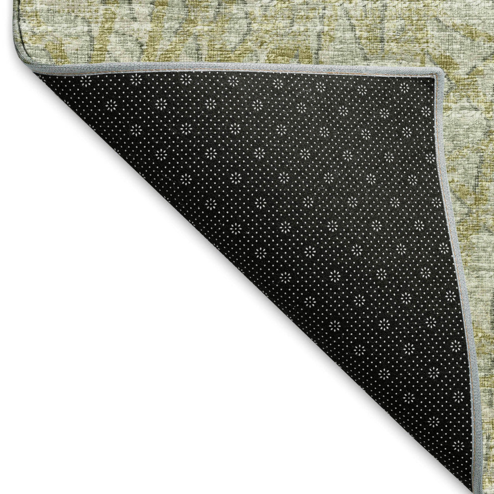 Premium Machine Washable Mayfield AMF35 Sage 3' x 5' Rug