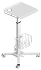 ONKRON Rolling Laptop Stand - Computer Cart With Wheels - Desk up to 17.6 lbs