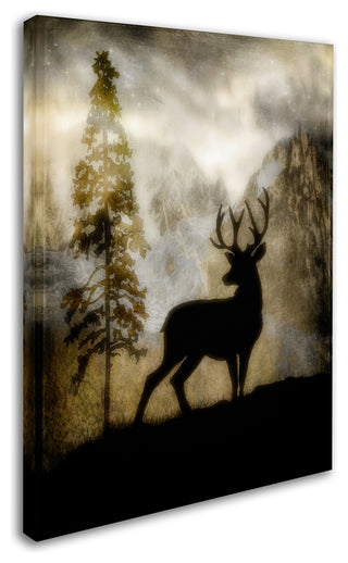 LightBoxJournal 'Mystic Deer' Canvas Art, 14" x 19"
