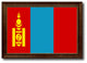 Mongolia Country Flag Canvas Print, 27"x39"