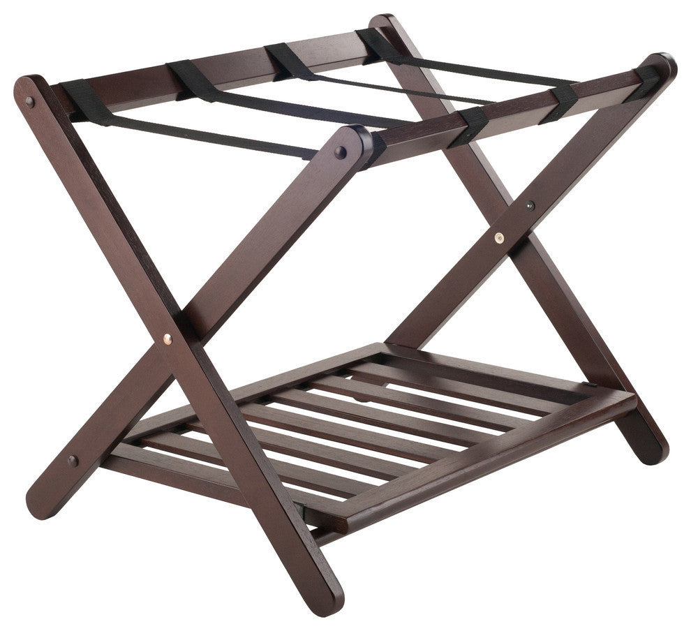Winsome Remy Luggage Rack w/ Shelf - Thumbnail 4