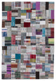 Rug N Carpet - Handmade Turkish 6' 7'' x 9' 8'' Rustic Patchwork Kilim Rug