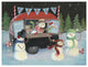"Christmas on Wheels I" Digital Paper Print by Mary Urban, 50"x38"