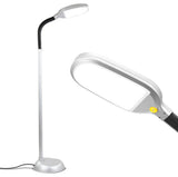 Brightech Litespan LED Bright Reading and Craft Floor Lamp - Modern Standing, Ti