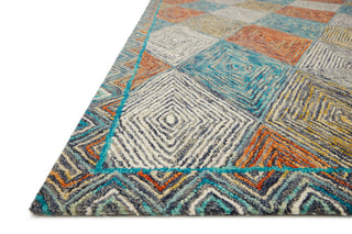 Loloi II Spectrum Blue/Red, Blue/Red, 2'-6" X 7'-6"