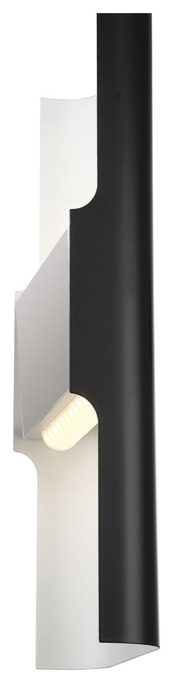 Bi-Punch, Wall Sconce, Black