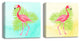 Ready2HangArt 'Flamingo II' 2 Piece Wrapped Art Set 12" 24"
