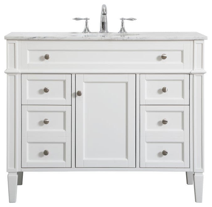 Elegant Lighting VF12542 Park Avenue 42" - Black