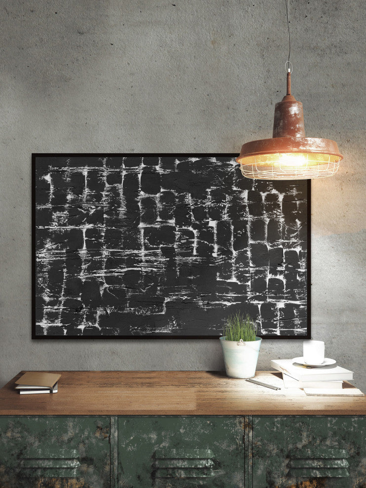 "Our Destiny" Floater Framed Painting Print on Canvas, 36x24