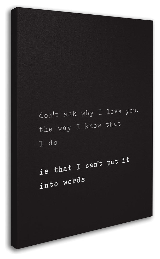 'Why I Love You' Canvas Art by Megan Romo