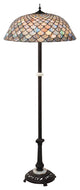 62 High Tiffany Fishscale Floor Lamp