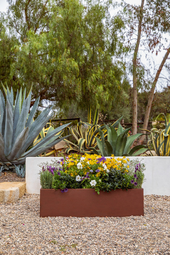 Metallic Series Corten Steel Raised Garden Bed