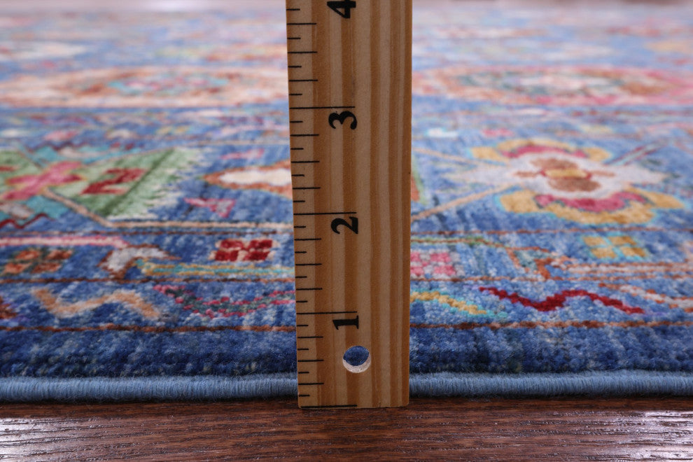 8' 6" X 10' 0" Fine Turkmen Hand-Knotted Rug - Q12526