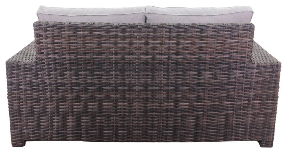 Courtyard Casual St Lucia Loveseat With Cushions