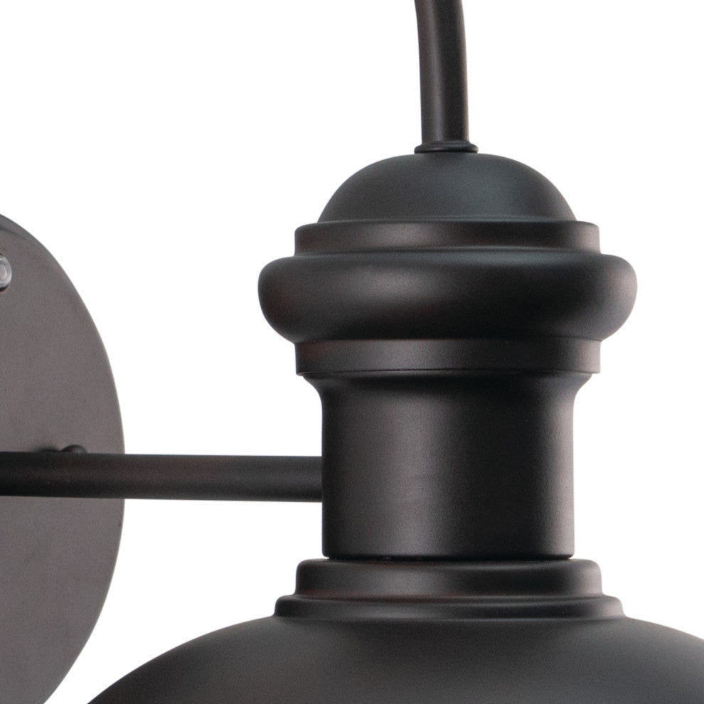 Franklin 10" Outdoor Wall Light Oil Burnished Bronze