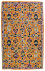 Boho Yveline Area Rug, Orange, 2' x 3', Floral
