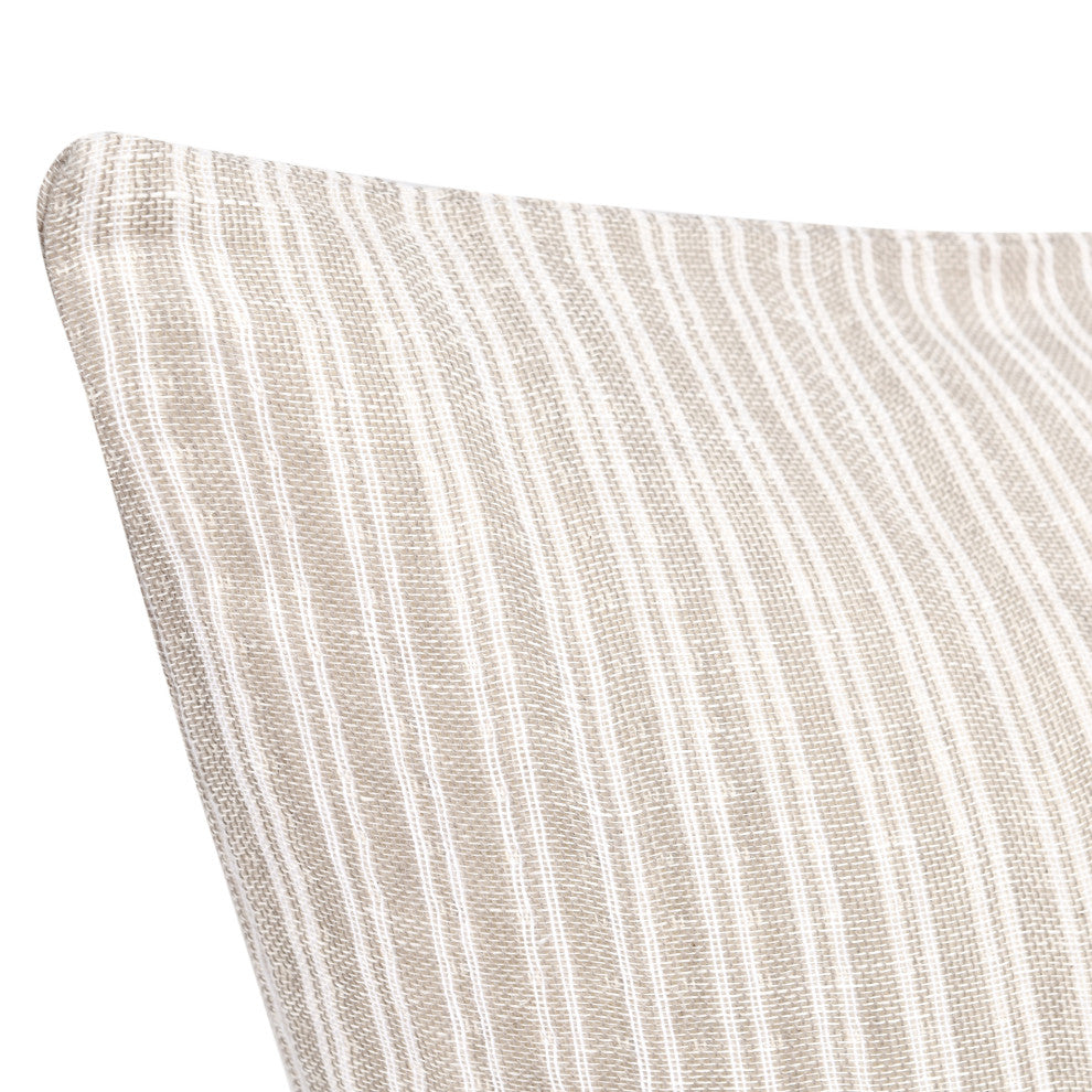 Camille Cotton Linen Blend Throw Pillow by Kosas Home, 22x22