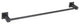 Cube 24" Bathroom Towel Bar KBA1504, Matte Black