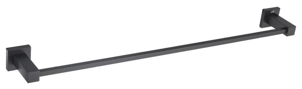 Cube 24" Bathroom Towel Bar KBA1504, Matte Black