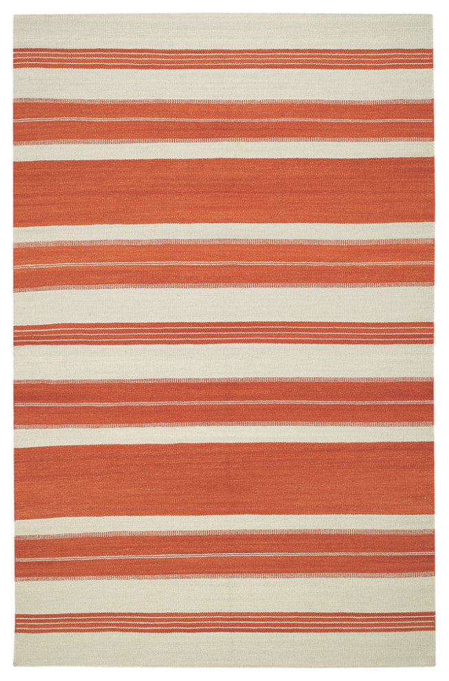Capel Genevieve Gorder Jagges Stripe Sunny 3624_825 Flat Woven Rugs - 8' X 11' R