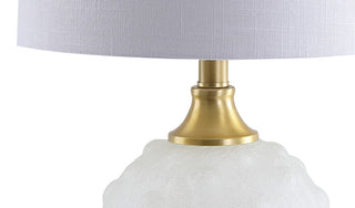 Ilsa Dotted Glass/Metal LED Table Lamp