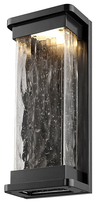 Ederle  1 Light 6.5" Powder Coat Black LED Outdoor Sconce