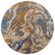 Ahgly Company Indoor Round Mid-Century Modern Area Rugs, 5' Round