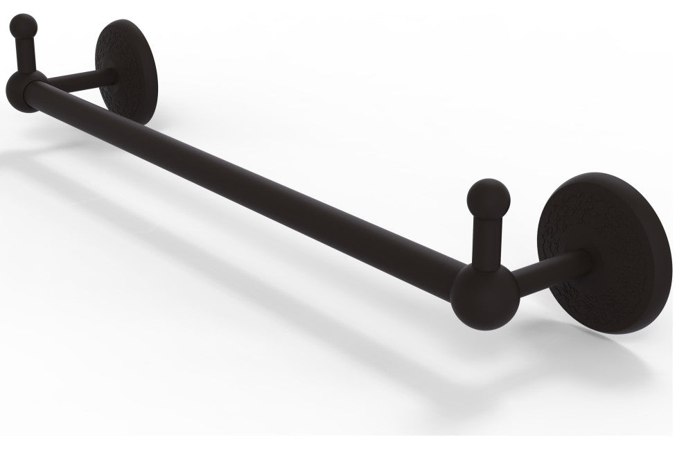 Prestige Monte Carlo 18" Towel Bar with Integrated Hooks, Oil Rubbed Bronze