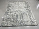 Hand-Knotted Wool Ivory/Gray Transitional Modern Modern Rug, 7' X 9'