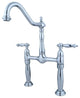 Kingston Brass Vessel Sink Faucet, Polished Chrome