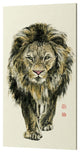 Epic Graffiti "Majestic King of the Jungle" by River Han, Giclee Canvas, 12"x24"