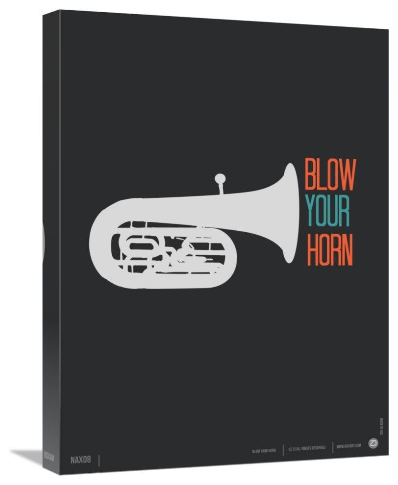 "Blow Your Horn" Poster Fine Art Print