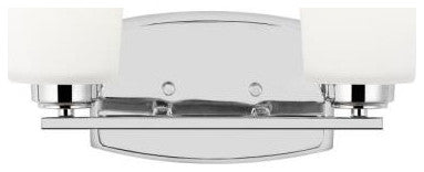 Sea Gull Franport 2-Light Bath Vanity Chrome
