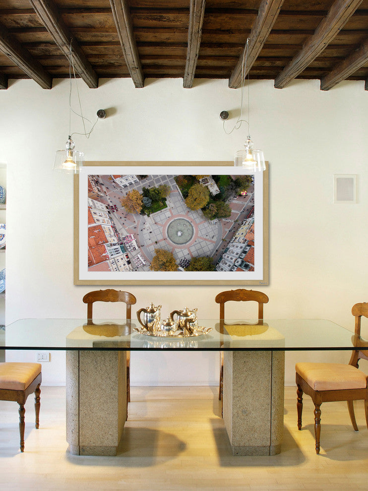 "Quad View" Framed Print by Karolis Janulis
